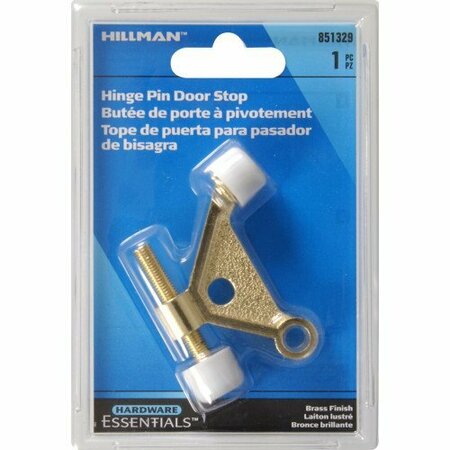 Hillman BRASS PLATED HNG PN DR STOP 851329